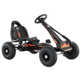 Go-karts: Kahuna G95 Kids Ride On Pedal-Powered Go Kart - Black