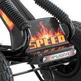 Go-karts: Kahuna G95 Kids Ride On Pedal-Powered Go Kart - Black