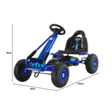 Go-karts: Kahuna G95 Kids Ride On Pedal Go Kart - Blue