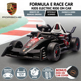 Ride On Cars: Kahuna Porsche Formula E Kids Electric Ride-on Car With Remote Control