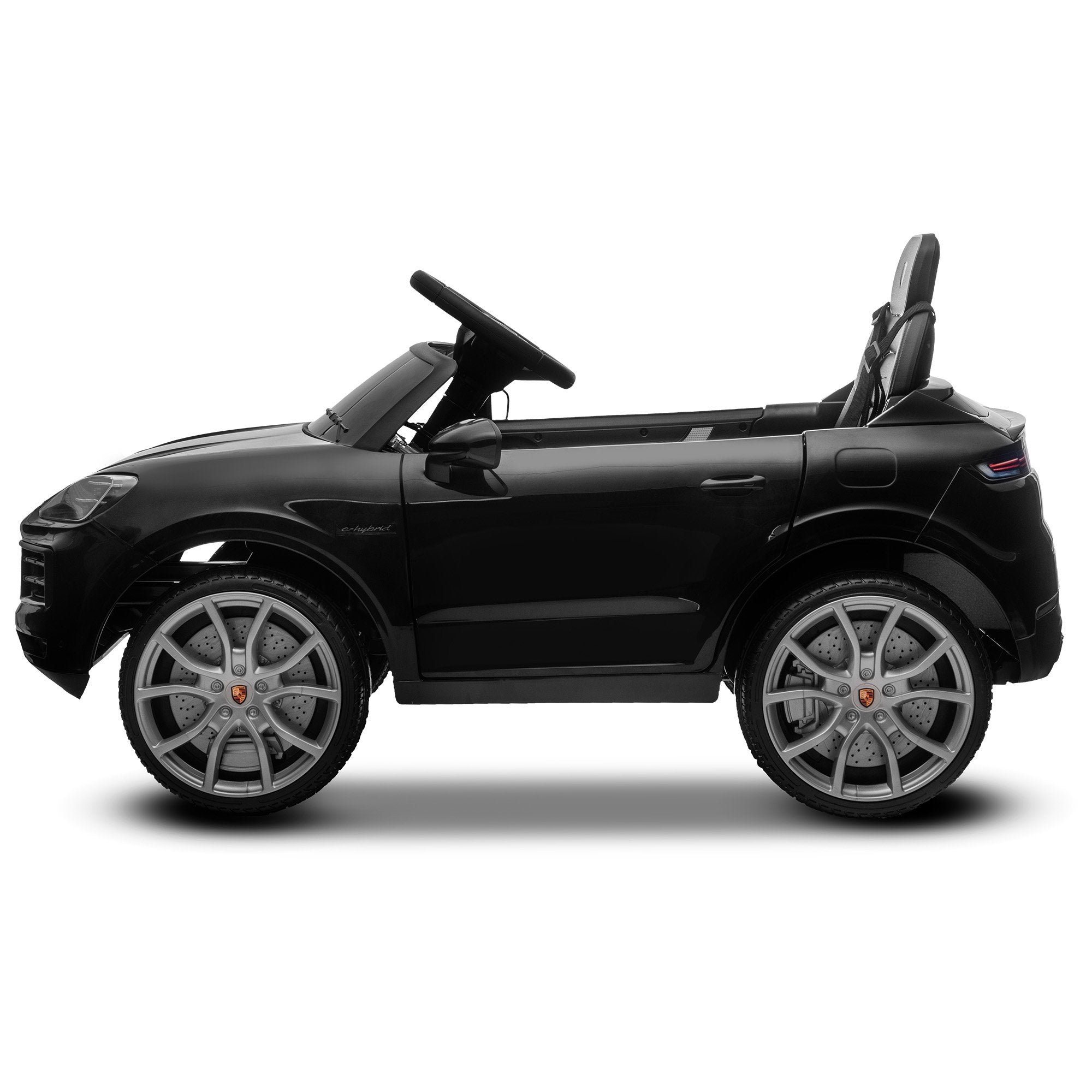Ride On Cars: Kahuna Porsche Cayenne E Hybrid Coupe Licensed Kids Electric Ride On Car w/Remote Control 50W Dual Motors Speed Settings
