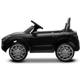 Ride On Cars: Kahuna Porsche Cayenne E Hybrid Coupe Licensed Kids Electric Ride On Car w/Remote Control 50W Dual Motors Speed Settings
