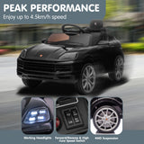 Ride On Cars: Kahuna Porsche Cayenne E Hybrid Coupe Licensed Kids Electric Ride On Car w/Remote Control 50W Dual Motors Speed Settings