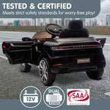 Ride On Cars: Kahuna Porsche Cayenne E Hybrid Coupe Licensed Kids Electric Ride On Car w/Remote Control 50W Dual Motors Speed Settings