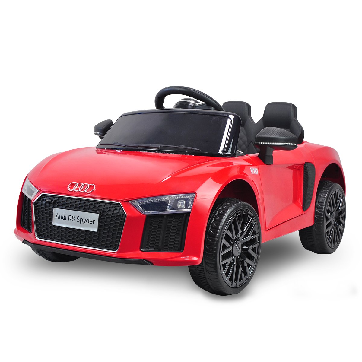 Ride On Cars: Kahuna Kahuna R8 Spyder Audi Licensed Kids Electric Ride On Car Remote Control - Red