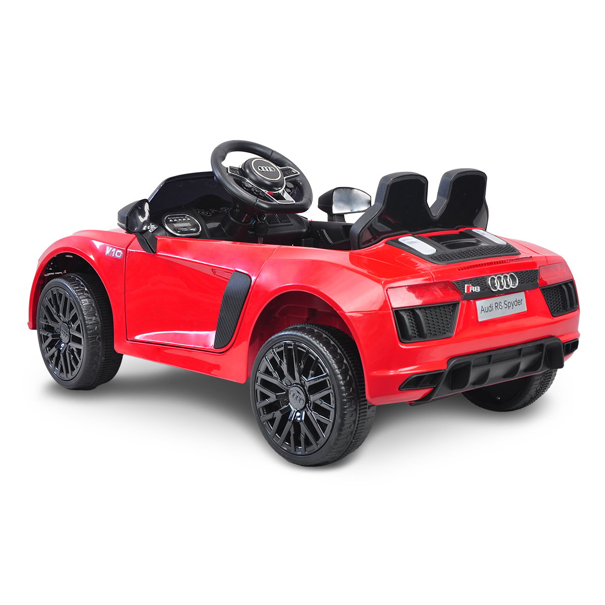 Ride On Cars: Kahuna Kahuna R8 Spyder Audi Licensed Kids Electric Ride On Car Remote Control - Red