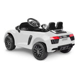 Ride On Cars: Kahuna Kahuna R8 Spyder Audi Licensed Kids Electric Ride On Car Remote Control - White