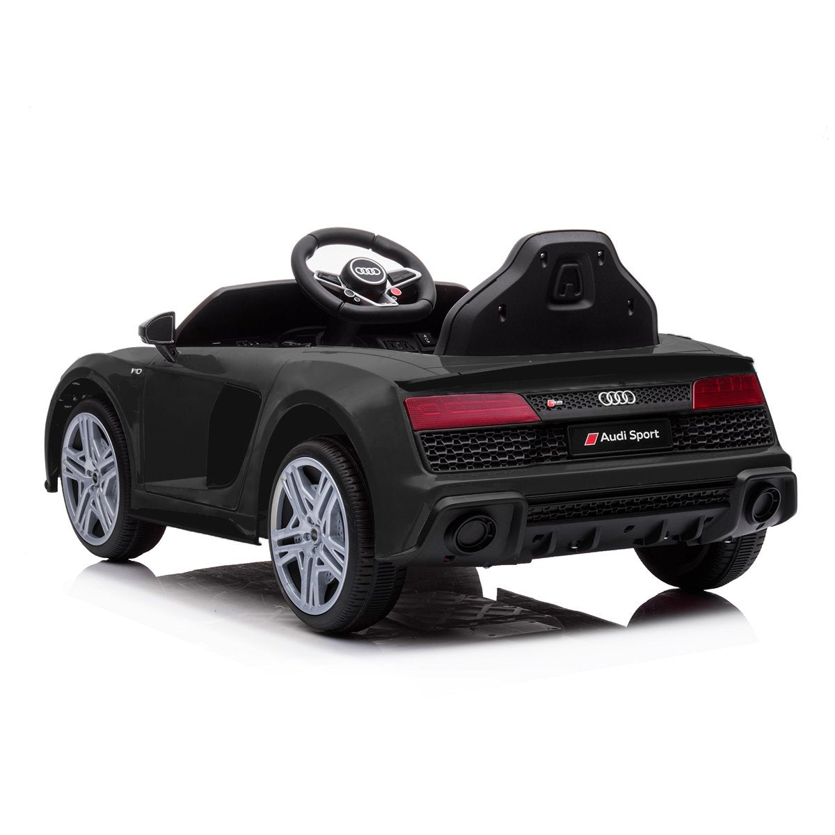 Ride On Cars: Kahuna Audi Sport Licensed Kids Electric Ride On Car Remote Control - Black