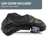 Ride On Cars: Kahuna Audi Sport Licensed Kids Electric Ride On Car Remote Control - Black