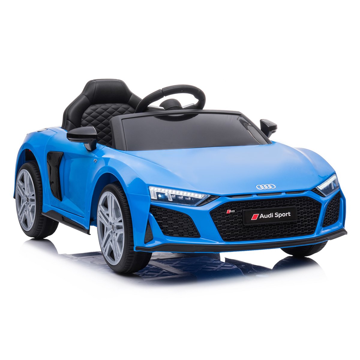 Ride On Cars: Kahuna Audi Sport Licensed Kids Electric Ride On Car Remote Control - Blue