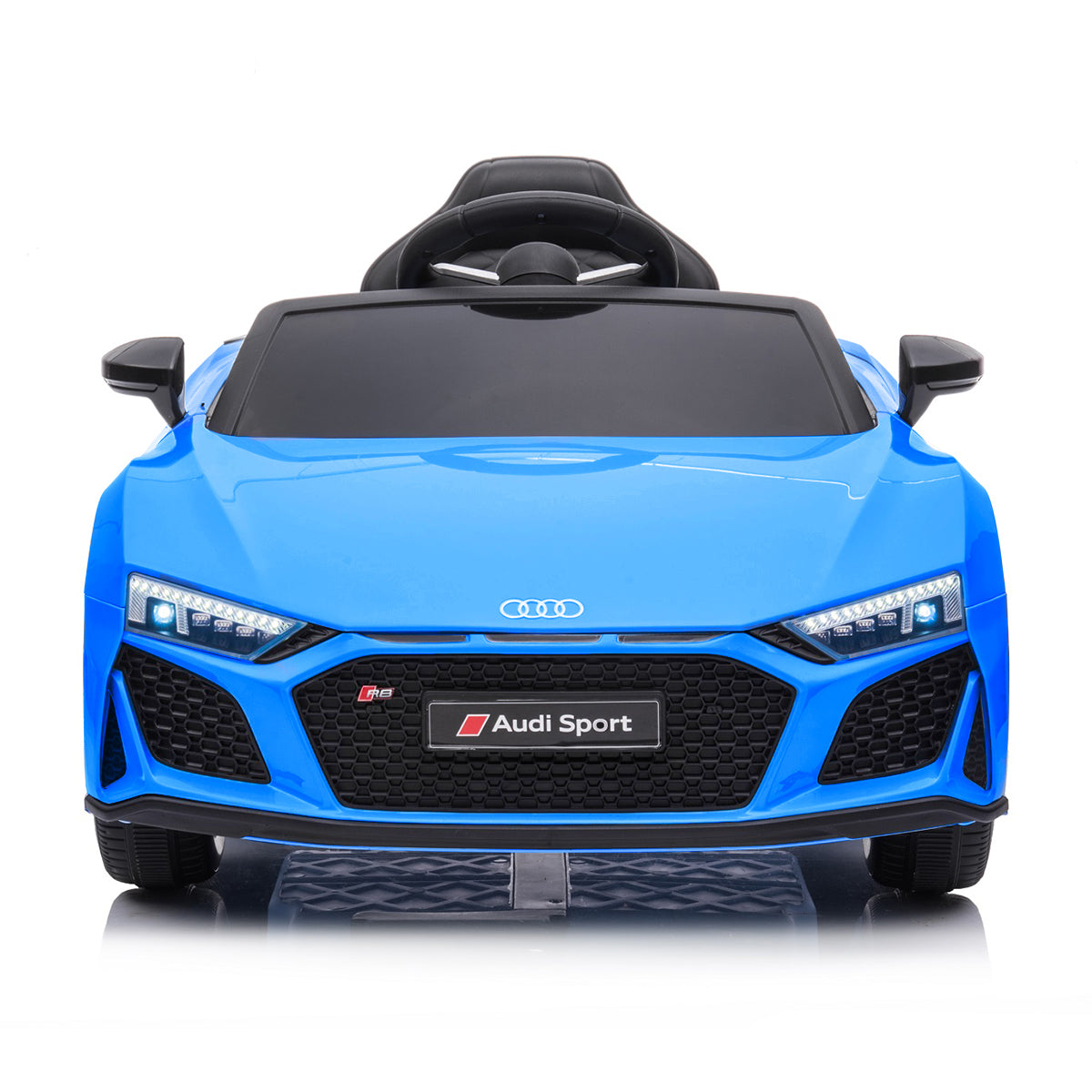 Ride On Cars: Kahuna Audi Sport Licensed Kids Electric Ride On Car Remote Control - Blue