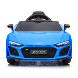 Ride On Cars: Kahuna Audi Sport Licensed Kids Electric Ride On Car Remote Control - Blue