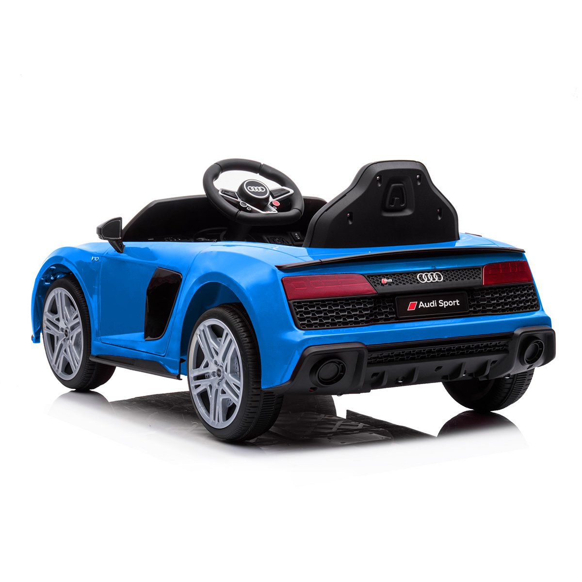 Ride On Cars: Kahuna Audi Sport Licensed Kids Electric Ride On Car Remote Control - Blue