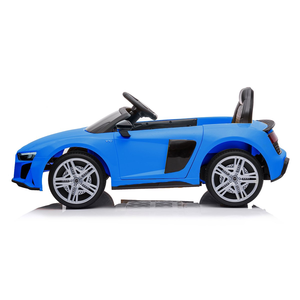 Ride On Cars: Kahuna Audi Sport Licensed Kids Electric Ride On Car Remote Control - Blue