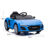 Ride On Cars: Kahuna Audi Sport Licensed Kids Electric Ride On Car Remote Control - Blue