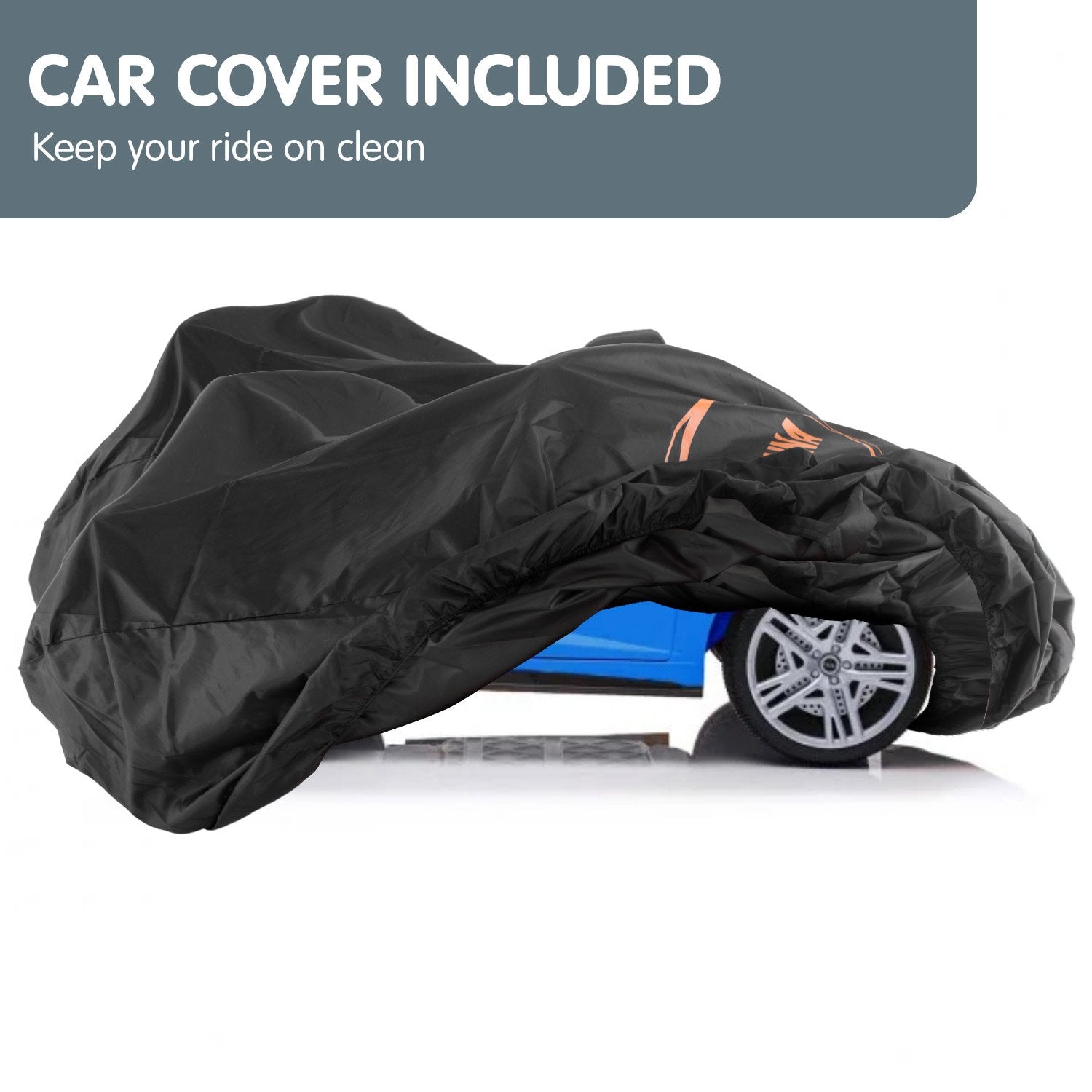 Ride On Cars: Kahuna Audi Sport Licensed Kids Electric Ride On Car Remote Control - Blue