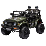 Ride On Cars: Kahuna Authorised Toyota FJ Cruiser Kids Electric Ride On Car - Green