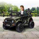 Ride On Cars: Kahuna Authorised Toyota FJ Cruiser Kids Electric Ride On Car - Green