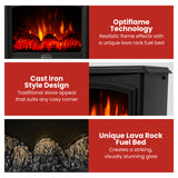 Electric Heaters: Dimplex 2kW Casper Optiflame Portable Electric Stove