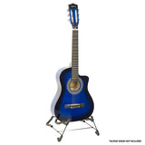 Guitars: Karrera Childrens Acoustic Guitar Kids - Blue