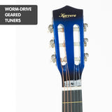 Guitars: Karrera Childrens Acoustic Guitar Kids - Blue