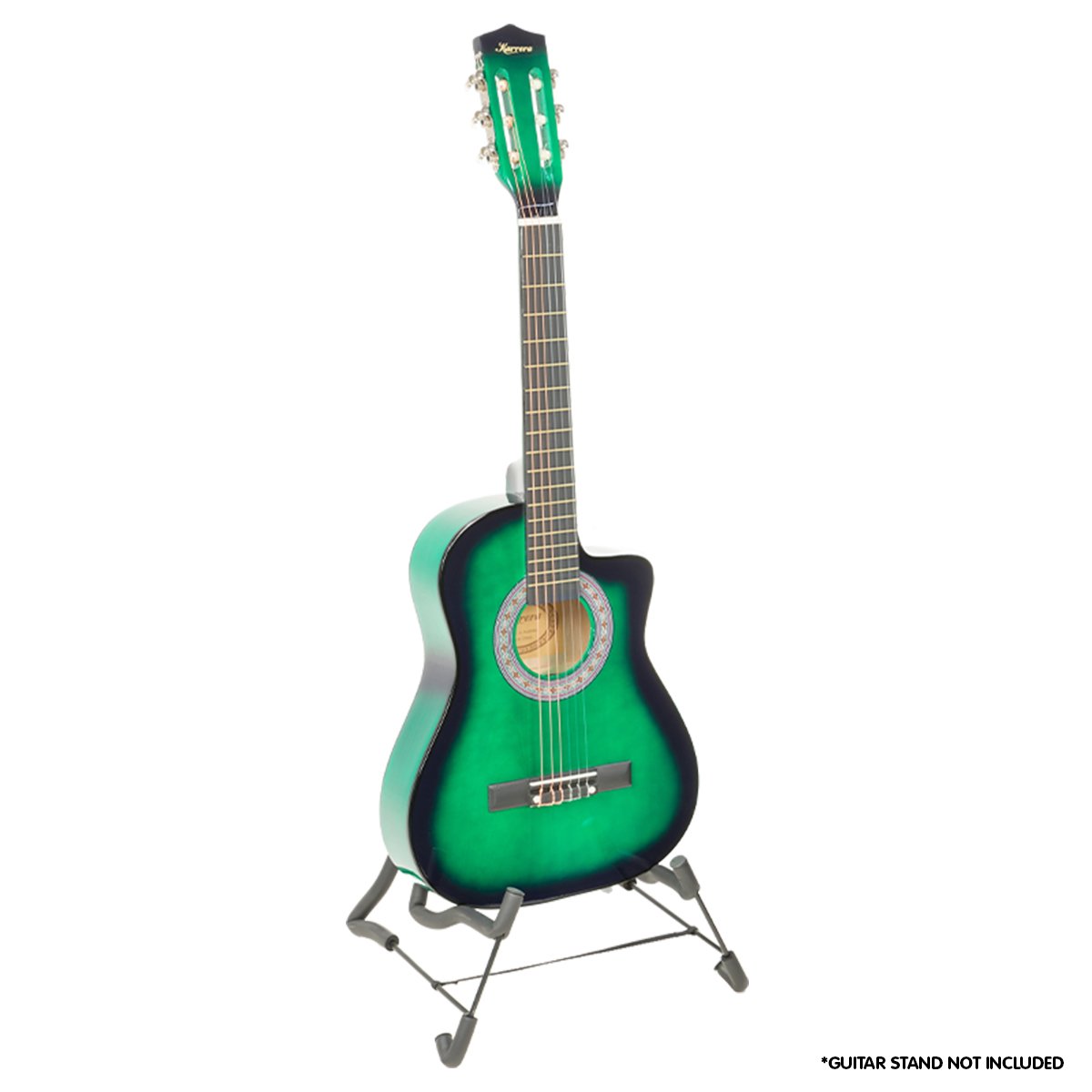Guitars: Karrera Childrens Acoustic Guitar Kids - Green