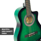 Guitars: Karrera Childrens Acoustic Guitar Kids - Green