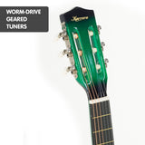 Guitars: Karrera Childrens Acoustic Guitar Kids - Green
