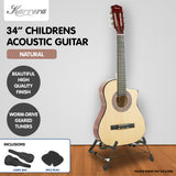 Guitars: Karrera Childrens Acoustic Guitar Kids - Natural