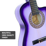 Guitars: Karrera Childrens Acoustic Guitar Kids - Purple