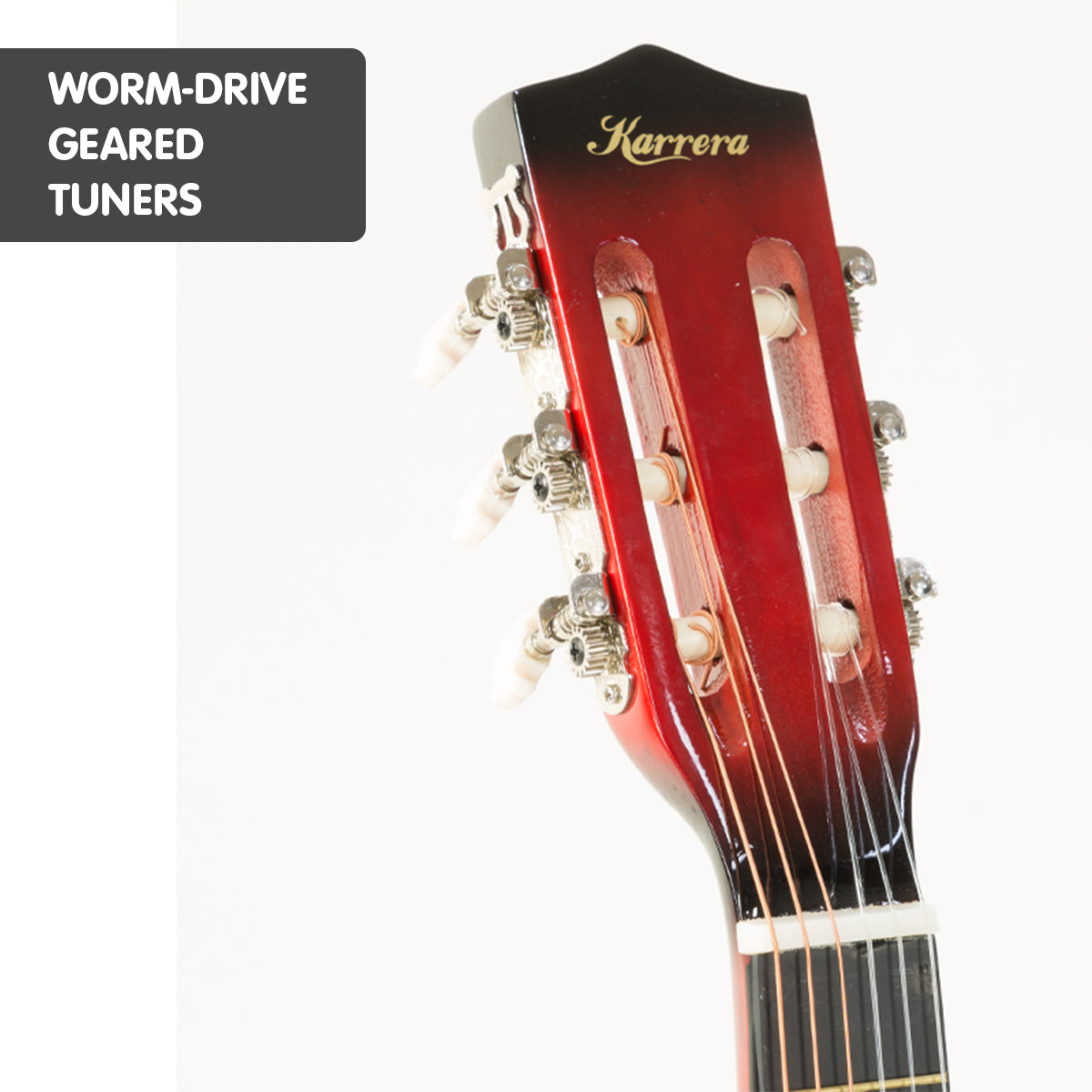 Guitars: Karrera Childrens Acoustic Guitar Kids - Sunburst
