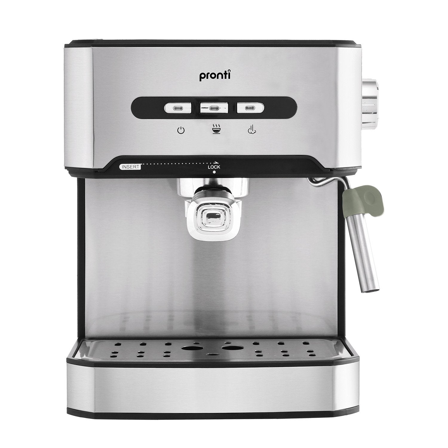 Coffee Machines & Accessories: Pronti 1.6L Automatic Coffee Espresso Machine with Steam Frother