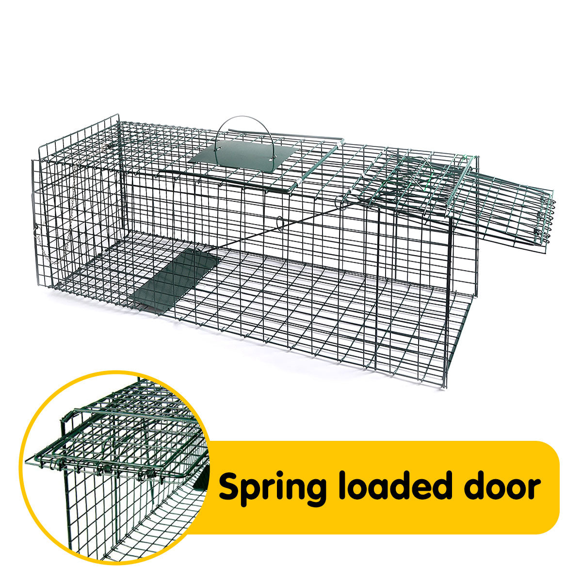 Animal Traps: Klika Humane Live Animal Trap Possum Rat Rabbit Hare Catcher Folding Cage