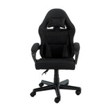 Office & Desk Chairs: Sarantino Antre Kids Study Gaming Chair Black Adjustable Computer Desk Seat Racing Inspired-look With Adjustable Height, Ergonomic Back Support, Padded Armrests