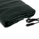 Blankets & Throws: Laura Hill Heated Electric Car Blanket 150x110cm 12v - Black