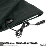 Blankets & Throws: Laura Hill Heated Electric Car Blanket 150x110cm 12v - Black