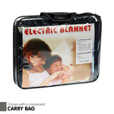 Blankets & Throws: Laura Hill Heated Electric Car Blanket 150x110cm 12v - Black