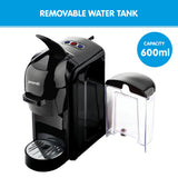 Coffee Machines & Accessories: Pronti HomeMaid 3-in-1 Coffee Machine Multi-Capsule Pods and Ground Coffee Nespresso & Caffitaly Compatible CM-511HM