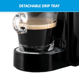 Coffee Machines & Accessories: Pronti HomeMaid 3-in-1 Coffee Machine Multi-Capsule Pods and Ground Coffee Nespresso & Caffitaly Compatible CM-511HM