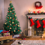 Christmas Wreaths & Garlands: Christabelle Green Christmas Tree 1.5m Xmas Decor Decorations