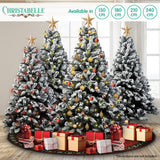 Christmas Trees: Christabelle Snow-Tipped Artificial Christmas Tree 1.8m - 850 Tips