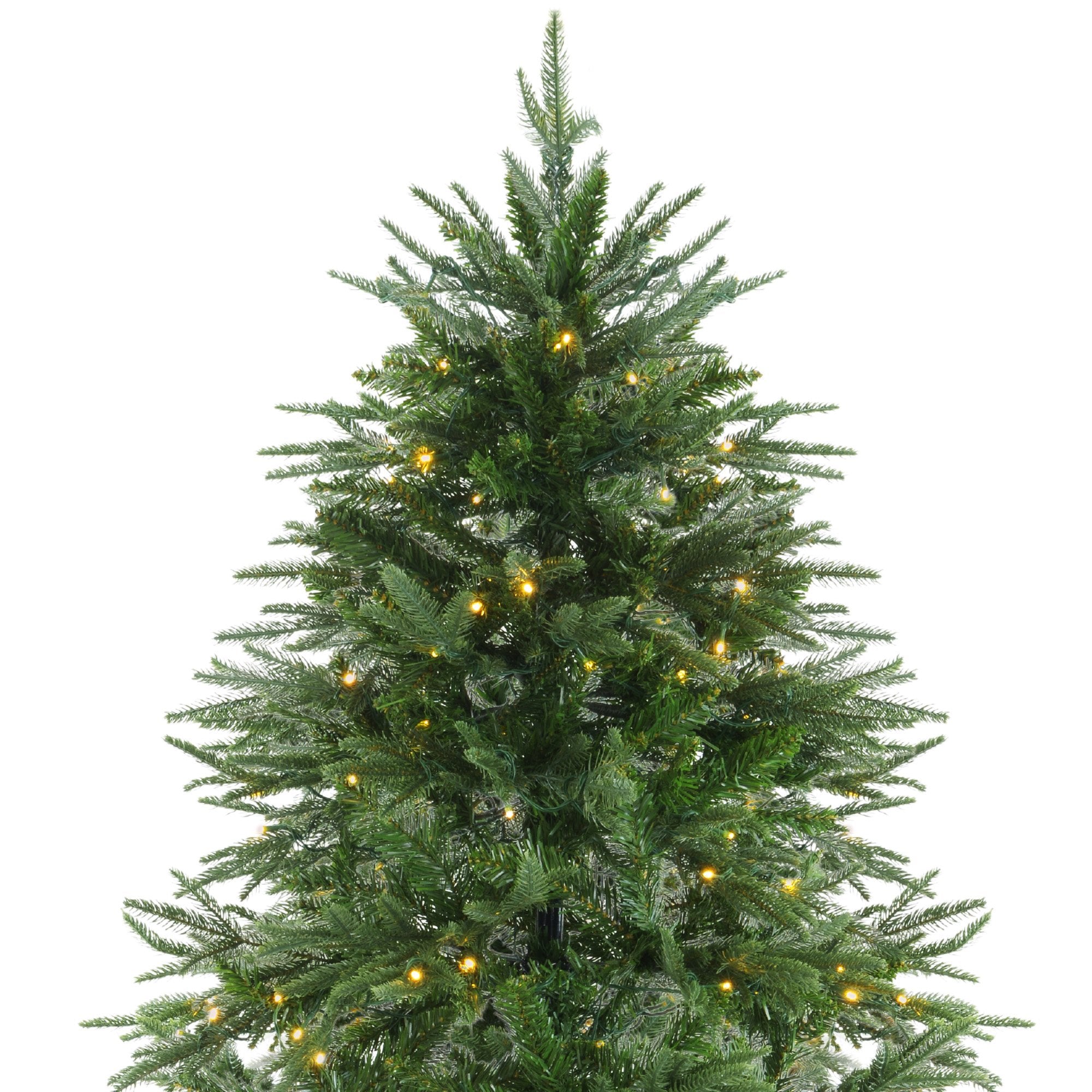 Christmas Trees: Christabelle 1.8m Prelit Everglow Fir Christmas Tree With 300 Led Lights