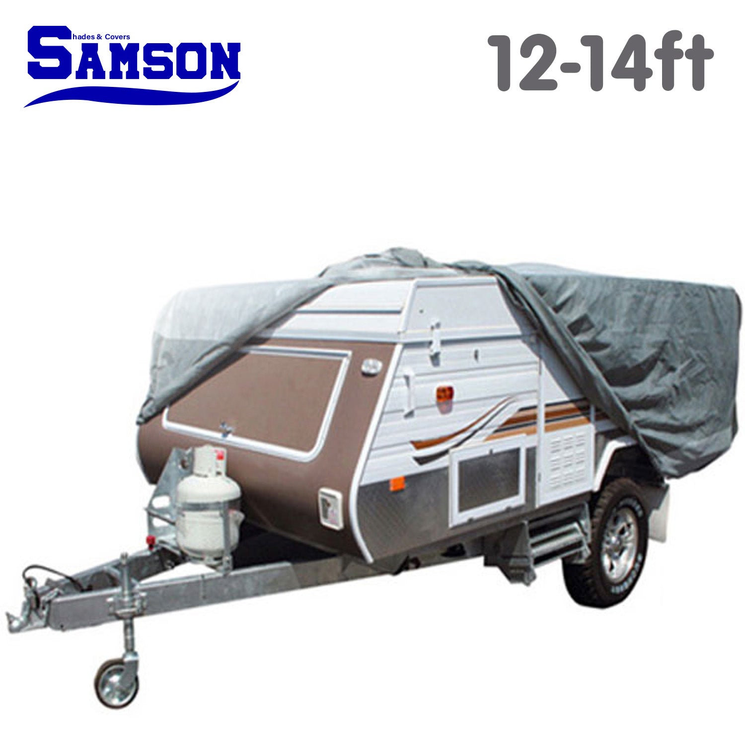 Caravan Accessories: Samson Heavy Duty Trailer Camper Cover 12-14ft