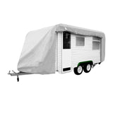 Caravan Accessories: Wallaroo Caravan Cover With Side Zip Campervan 10-13 ft