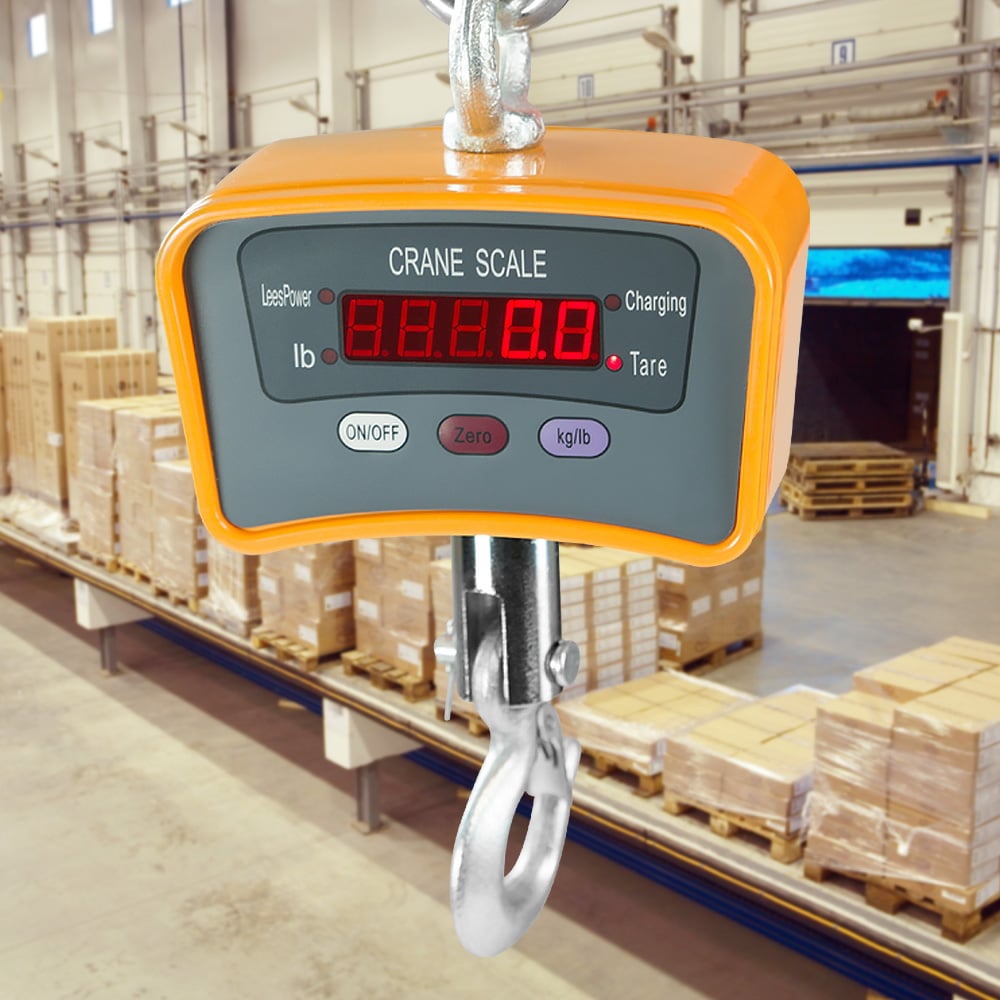 Measuring Tools & Sensors: Klika 500 Kg Electronic Crane Scales Industrial Hanging Digital Weight