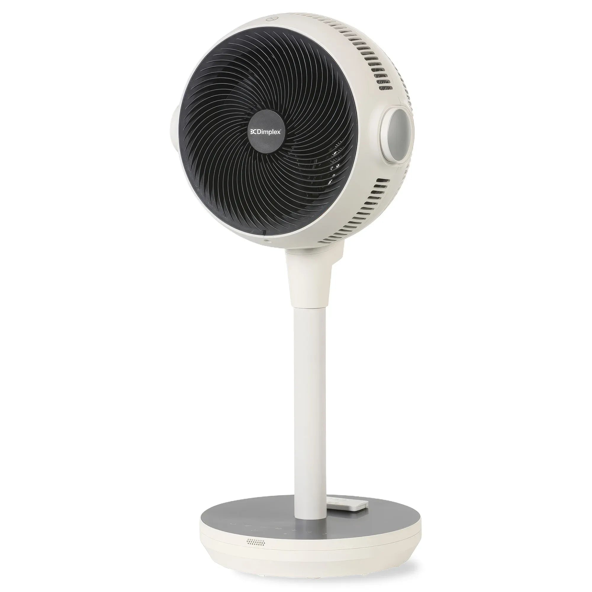 Dimplex Heat and Cool Air Circulator Pedestal Fan with LED Display and Timer