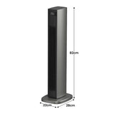 Dimplex 2.2kW DC Digital Ceramic Oscillating Electric Heater with Timer