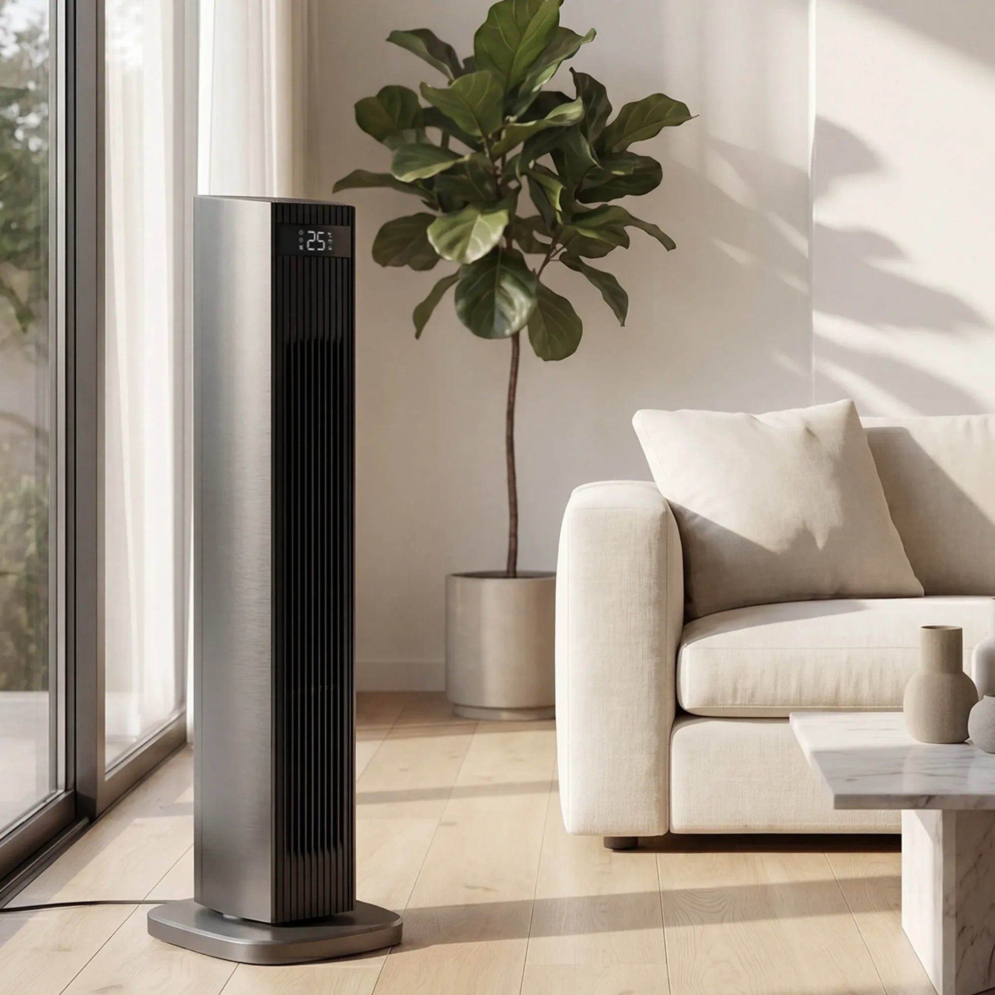Dimplex 2.2kW DC Digital Ceramic Oscillating Electric Heater with Timer