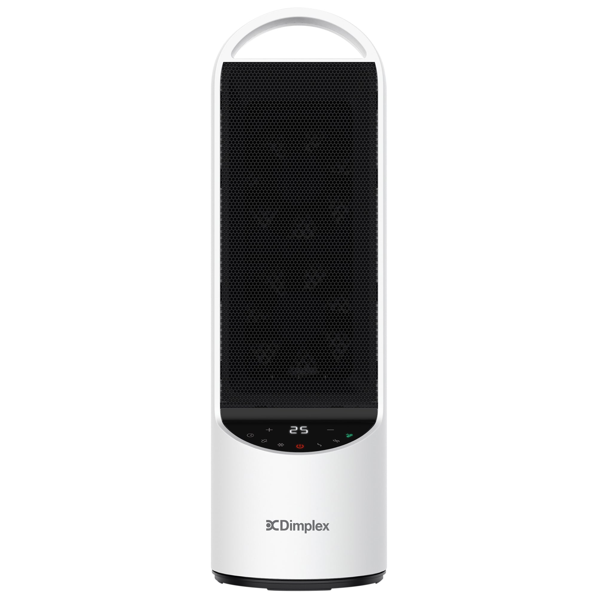 Dimplex 2kW Personal DC Digital Ceramic Heater in Black and White