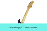 Guitars: Karrera Electric Childrens Guitar Kids - Purple